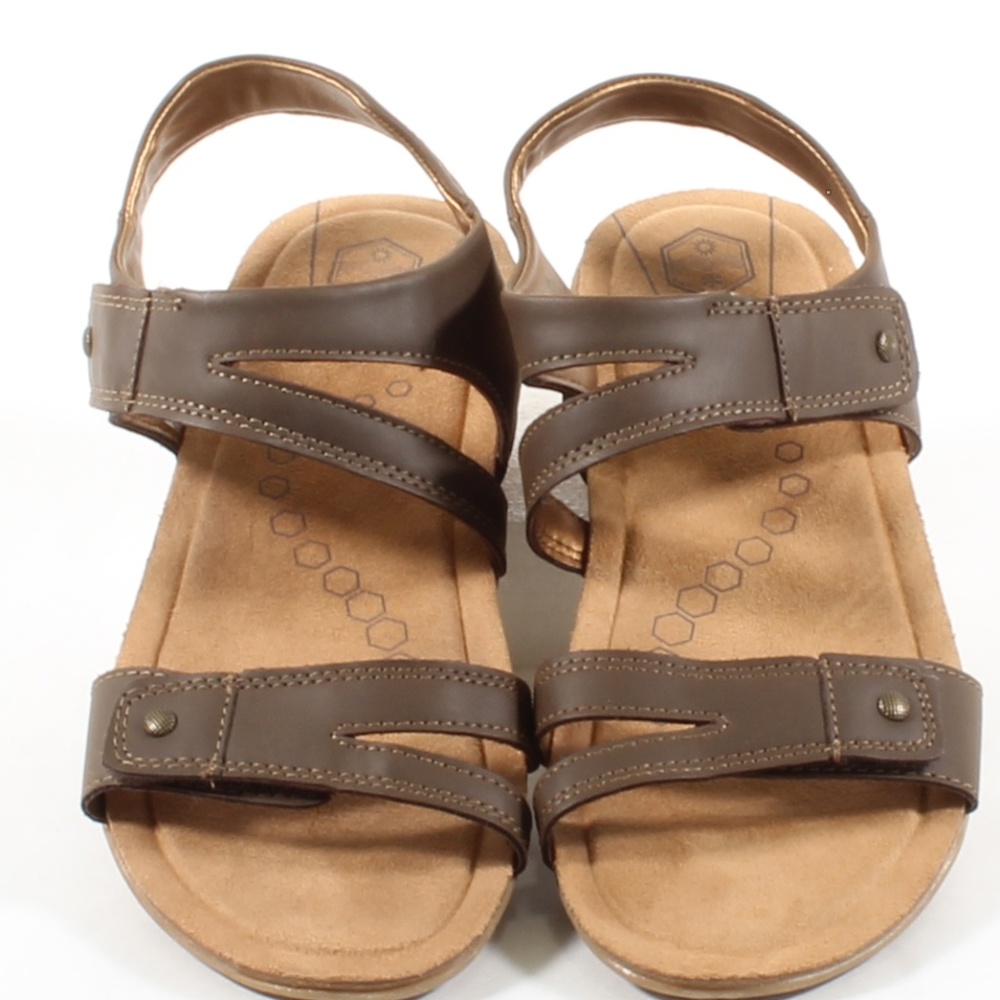 Khombu Womens Solace Ava River Beach Sandals Brown - Picture 2 of 6